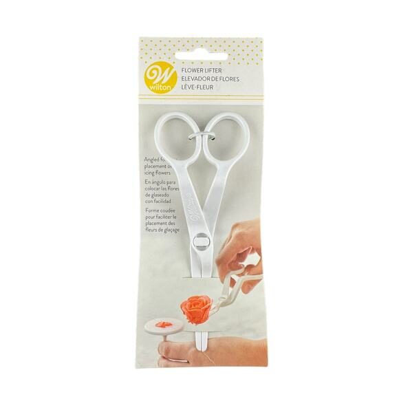 Wilton Flower Lifter Angled Cake Decorating Scissors NWT - Picture 1 of 2
